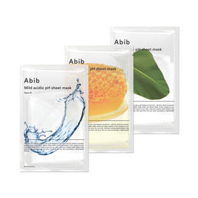 ABIB MILD ACIDIC PH SHEET MASK 3 PIECES SET 面膜3件套JPY带授权招加盟代理