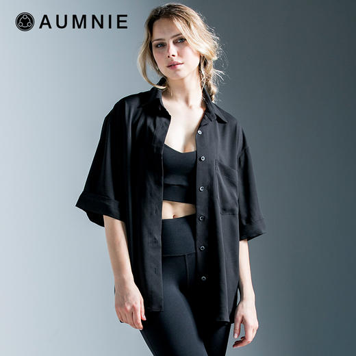 雪纺男朋友风衬衫  /  Chiffon Boyfriend Blouse 商品图4