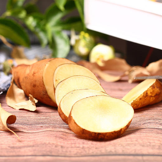 【云南·天山】天山雪莲果 新鲜水果当季 清甜细长 红泥沙雪连果 5斤/9斤装 商品图4