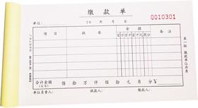 立信40开3联 借款凭据 请购单 缴款单 请款单 5本/包