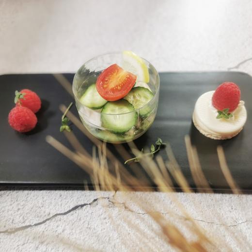 【甜久荟 领馆茶歇】领馆茶歇 甄选优质食材 水果挞慕斯泡芙玛德琳松饼三文鱼等8种品质点心 45份起订 外环免费配送上门 专业人员现场服务 商品图2