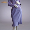 【断码】YIQU丨“情怀”半节裙（浪漫紫） 商品缩略图0
