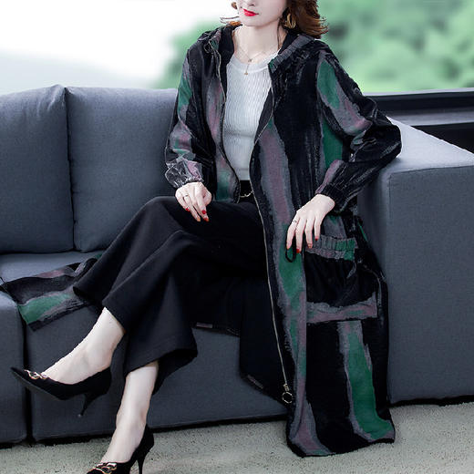 AHM  lry2117宽松遮肉气质时尚休闲开衫上衣【优】 商品图4