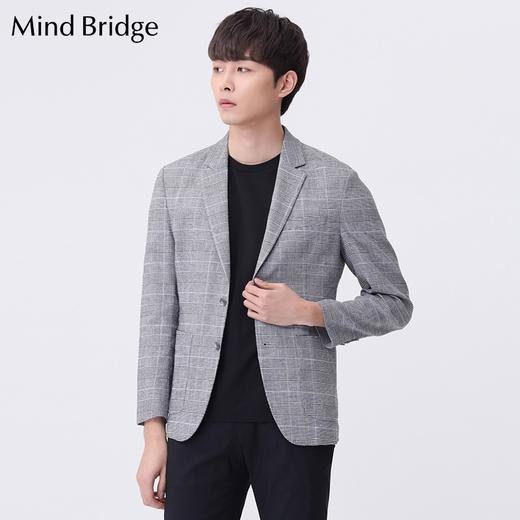 mindbridge百家好男装西服外套单西便服2020夏季新款潮mujk3110