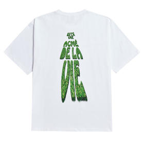 ACME DE LA VIE GRASS LOGO SHORT SLEEVE WHITE 休闲上衣JPY带授权招加盟代理