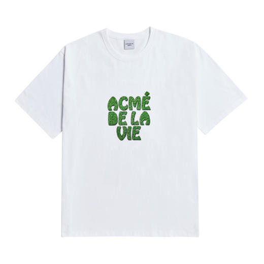 ACME DE LA VIE GRASS LOGO SHORT SLEEVE WHITE 休闲上衣JPY带授权招加盟代理 商品图1