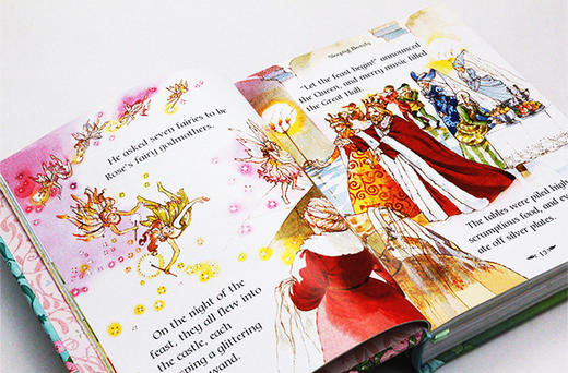 童话故事插图故事合集 英文原版 Usborne Illustrated Fairy Tales 尤斯伯恩 精装全彩插画版 小学生英语课外阅读书籍 英文版 商品图3