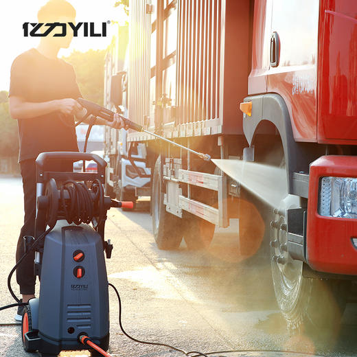 亿力YLQ6780G家商两用洗车机【5780】庭院清洗机高压220v自吸家用洗车水枪水泵冲洗地面大功率神器 商品图1