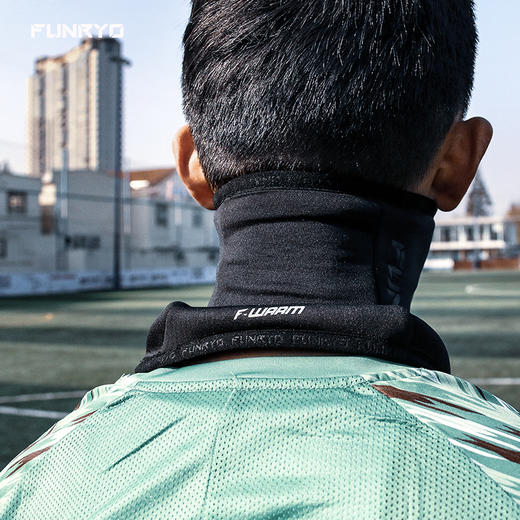 FUNRYO蜂锐FUN系列运动防寒围脖193210501曜石黑 商品图2