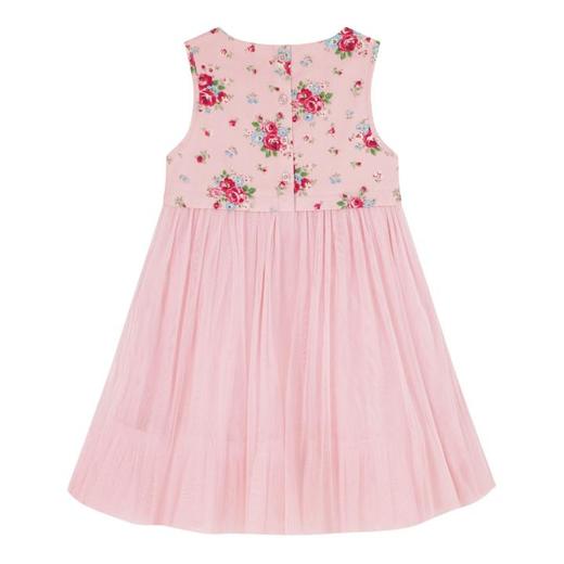 韩国Cath Kidston8月 诺丁山玫瑰编织网纱半身裙JPY带授权招加盟代理 商品图1