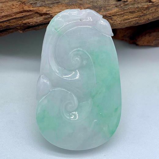 派瑞翡翠 翡翠如意 糯种 绿色 商品图1
