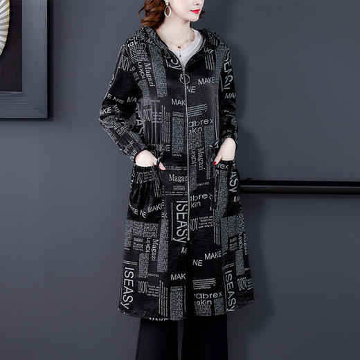 AHM  lry2117宽松遮肉气质时尚休闲开衫上衣【优】 商品图3