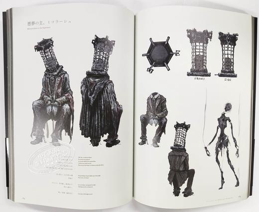 【中商原版】血源诅咒 公式画集 日文原版 Bloodborne Official Artworks 角川 商品图2