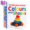 【中商原版】DK Baby Touch and Feel Colours and Shapes 颜色和形状 低幼启蒙认知触摸绘本 纸板书 英文原版 0-3岁 商品缩略图0