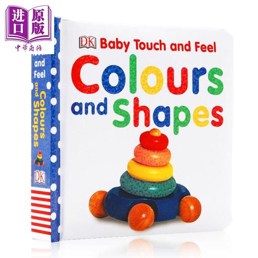 【中商原版】DK Baby Touch and Feel Colours and Shapes 颜色和形状 低幼启蒙认知触摸绘本 纸板书 英文原版 0-3岁 商品图0