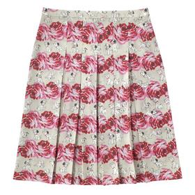 韩国Cath Kidston8月 迪士尼涤纶褶皱短裙小狗JPY带授权招加盟代理