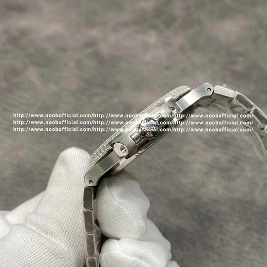 PPF Factory新品预告[色][色]一体机超百达翡丽5719/10G－010白金‎腕表​，逆袭所有副本，震撼来袭！ PPF满钻新品全手工镶钻 厚度市面薄，搭配PP.324s一体机，走时精准！全新 商品图5