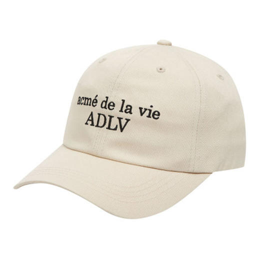 ACME DE LA VIE BASIC LOGO BALL CAP BEIGE 帽子JPY带授权招加盟代理 商品图1