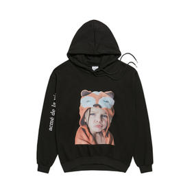 ACME DE LA VIE BABY FACE HOODIE RACCOON 连帽卫衣 BLACKJPY带授权招加盟代理