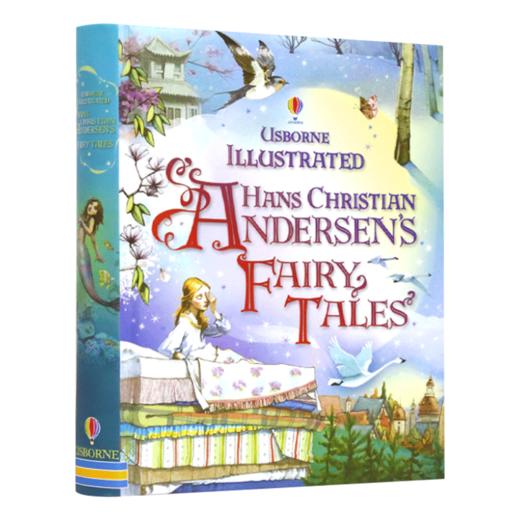 安徒生童话插图故事合集 英文原版 Illustrated Hans Christian Andersen's Fairy Tales 12个故事 全彩插画版 英语课外阅读 商品图0