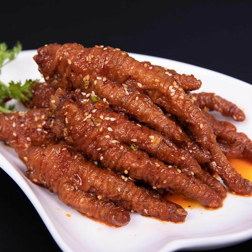 虎皮凤爪丰聚全休闲零食泡椒凤爪卤味小吃即食香辣鸡爪子