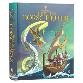 北欧神话插图故事合集 英文原版 Usborne Illustrated Norse Myths 尤斯伯恩 精装全彩插画版 小学生英语课外阅读书籍 英文版