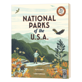 美国国家公园 英文原版绘本 National Parks of the USA 精装 Chris Turnham 插画 英文版 进口原版英语书籍