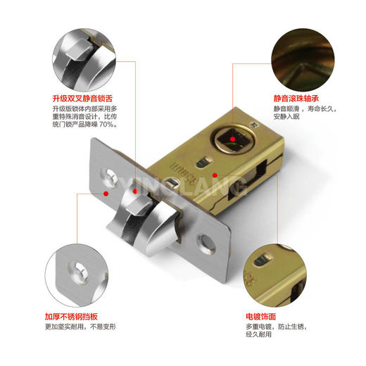 〖A251〗35叉锁舌 商品图3