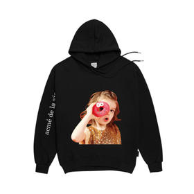 ACME DE LA VIE HOODIE 连帽卫衣 BLACK DONUTS4JPY带授权招加盟代理