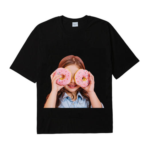ACME DE LA VIE BABY FACE SHORT SLEEVE BLACK DONUT 3 短袖T恤JPY带授权招加盟代理 商品图0