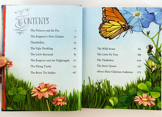 安徒生童话插图故事合集 英文原版 Illustrated Hans Christian Andersen's Fairy Tales 12个故事 全彩插画版 英语课外阅读 商品图3