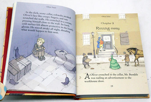 狄更斯插图故事合集 英文原版 Usborne Illustrated Stories from Dickens 尤斯伯恩 精装全彩插画版 小学生英语课外阅读书籍 商品图2