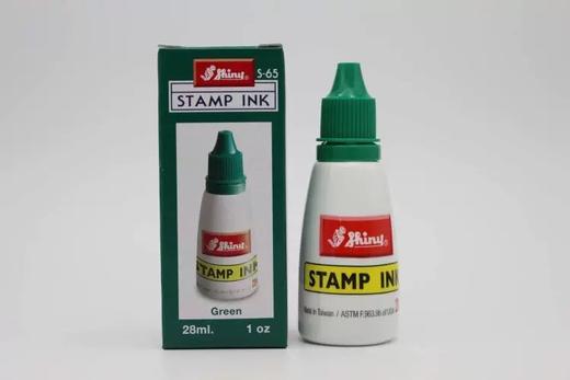 新力回墨章专用印油s-61~s-65红蓝黑绿紫色28ml 商品图7