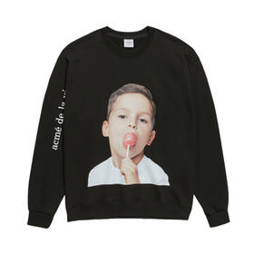 ACME DE LA VIE BABY FACE SWEATSHIRT CANDY 男士卫衣 BLACKJPY带授权招加盟代理