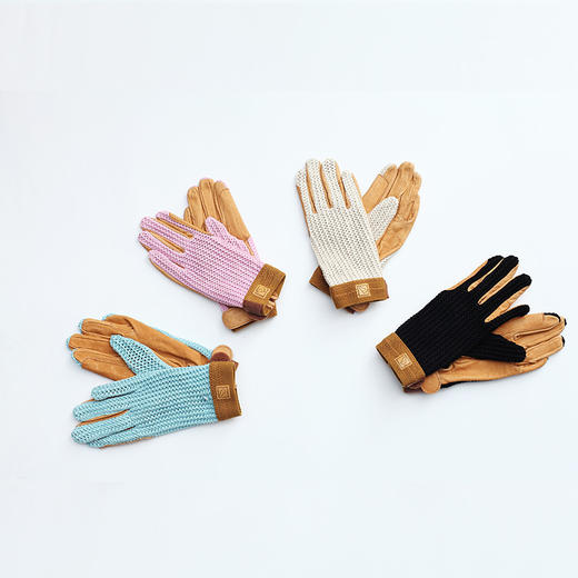 (有儿童码)马术线背手套 马术手套 猪皮骑士手套 真皮马术手套!KL 商品图3