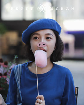 【经典款】PETIT SCHAN小闪 #018 Star of Schan 小闪六芒星 日本棉感纱线薄款贝雷帽