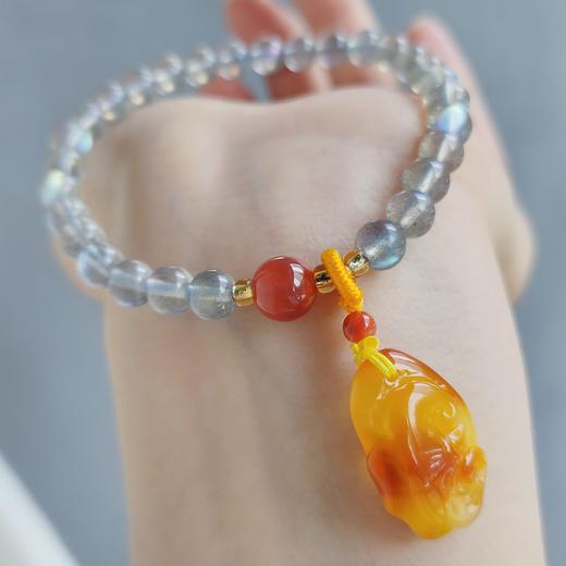 灰月光单圈手串 商品图1