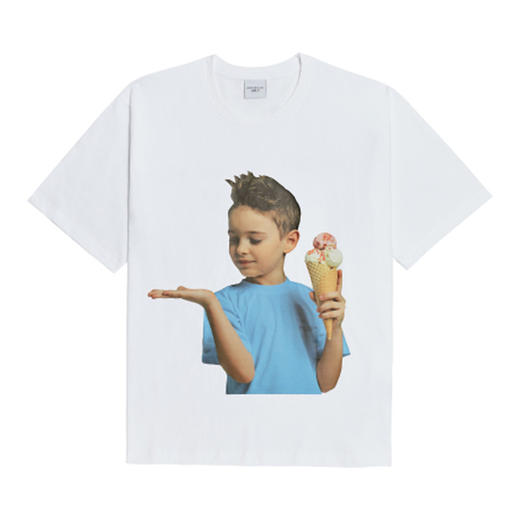 ACME DE LA VIE BABY FACE HALF SLEEVE ICE CREAM 短袖T恤 WHITEJPY带授权招加盟代理 商品图0