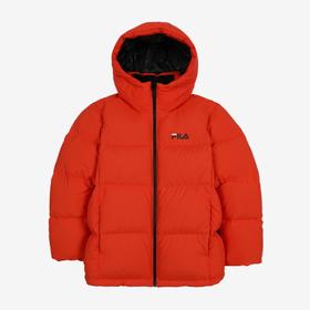 FILA斐乐韩国哑光中款羽绒服红色FS2DJC4001X_OEDJPY带授权招加盟代理