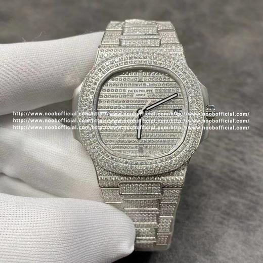 PPF Factory新品预告[色][色]一体机超百达翡丽5719/10G－010白金‎腕表​，逆袭所有副本，震撼来袭！ PPF满钻新品全手工镶钻 厚度市面薄，搭配PP.324s一体机，走时精准！全新 商品图9