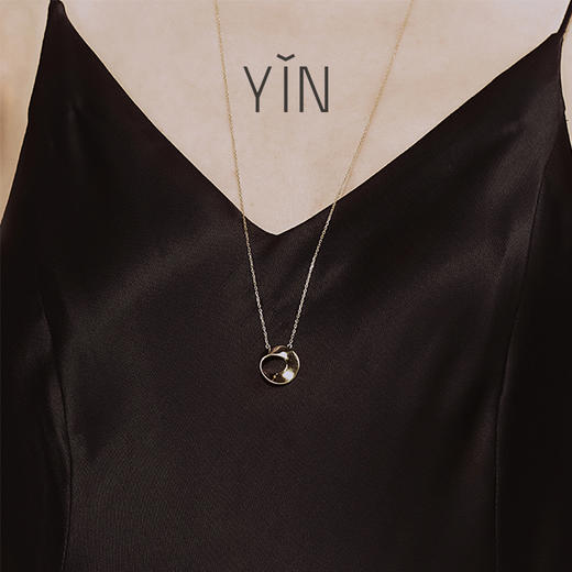 「隐」莫比乌斯环亮面长项链 商品图5