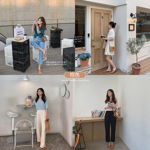 【金蘑菇菇 lazy编织拖】~颜值与舒适并存～裙装裤装没有它搞不定 商品图2