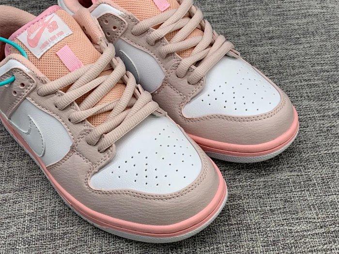 2657c#67限量款刺绣粉鸽子n家扣篮系列 z00m dunk 粉鸽子 樱花粉