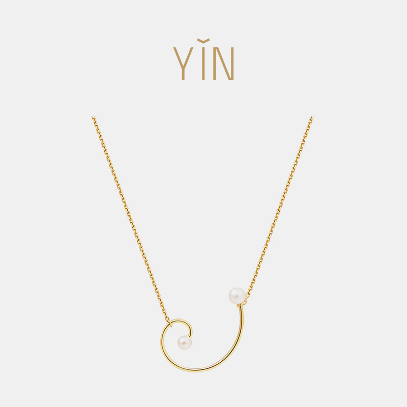 「因」黄金分割系列 螺旋项链