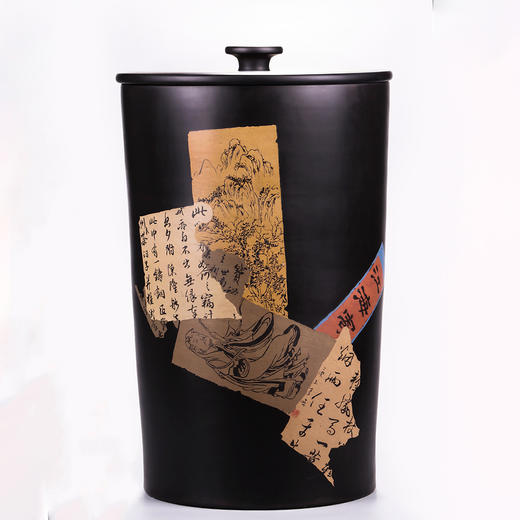 紫器丹青 残帖茶缸 商品图0