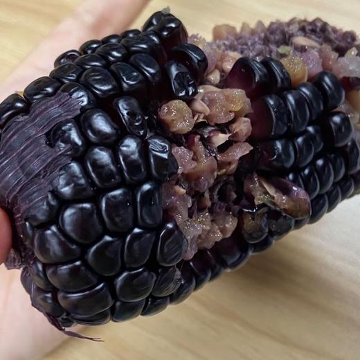 新货【山西静乐黑玉米】软糯香甜，营养丰富， 富含较多花青素！水煮口感更黏香，吃起来似杂粮、又似蔬菜，还能尝出水果的清香 商品图2