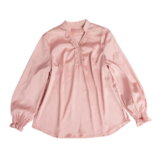 裁缝学苑AG80真丝上衣纸样女装秋新款长袖衬衫女夏服装打版裁剪图 商品图3