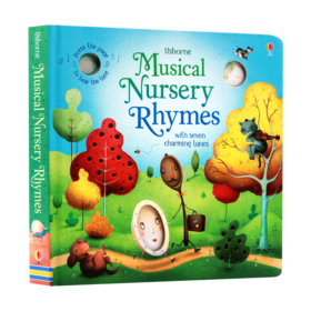 童谣伴奏奇妙触摸发声书 英文原版 Musical Nursery Rhymes Usborne 尤斯伯恩 儿童英语启蒙绘本 含7首经典欧美童谣 英文版