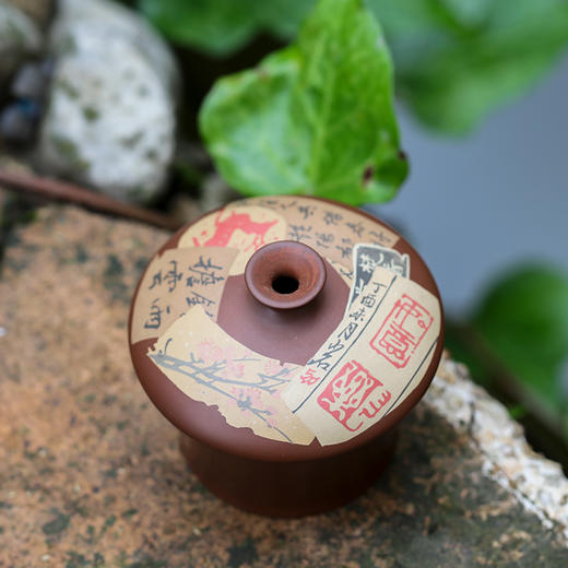 段栗（少石） 残贴小花器 商品图0