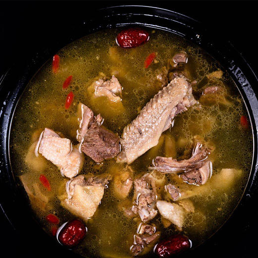 【武汉.新洲】江城百臻汪集汤食街老鸭汤1300g*2 商品图2